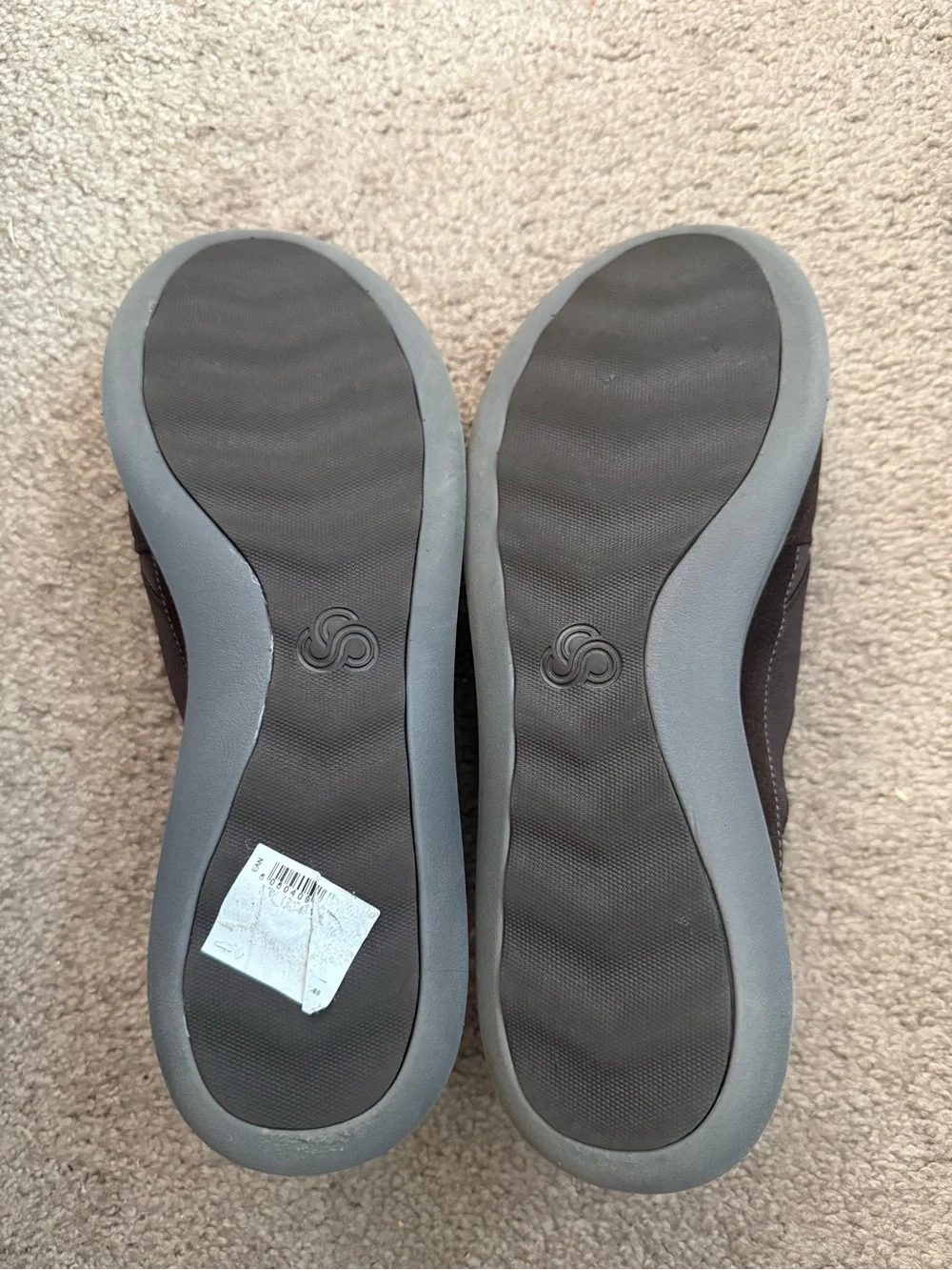Clarks Cloudsteppersr women’s Dark Brown Slip-On Loafers NOWT